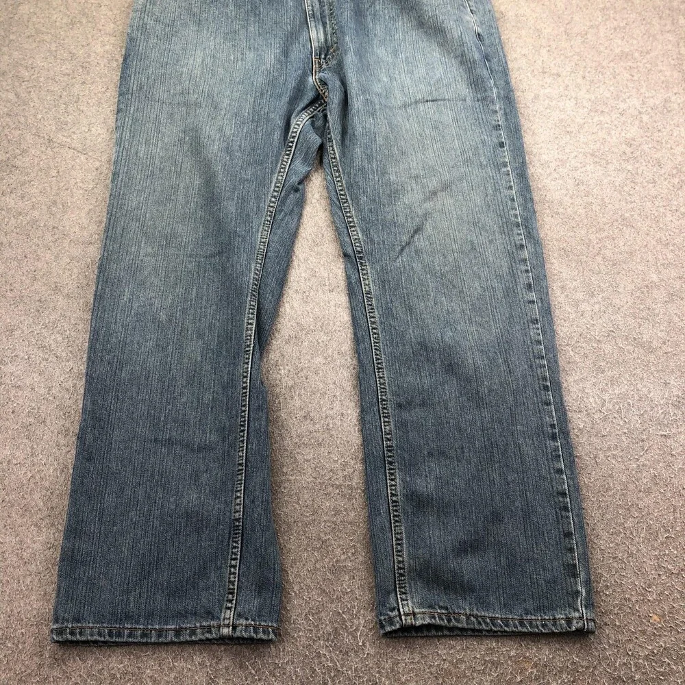 Levis 559 Jeans Mens 38x30 Blue Medium Wash Relaxed Straight Denim Pants Casual